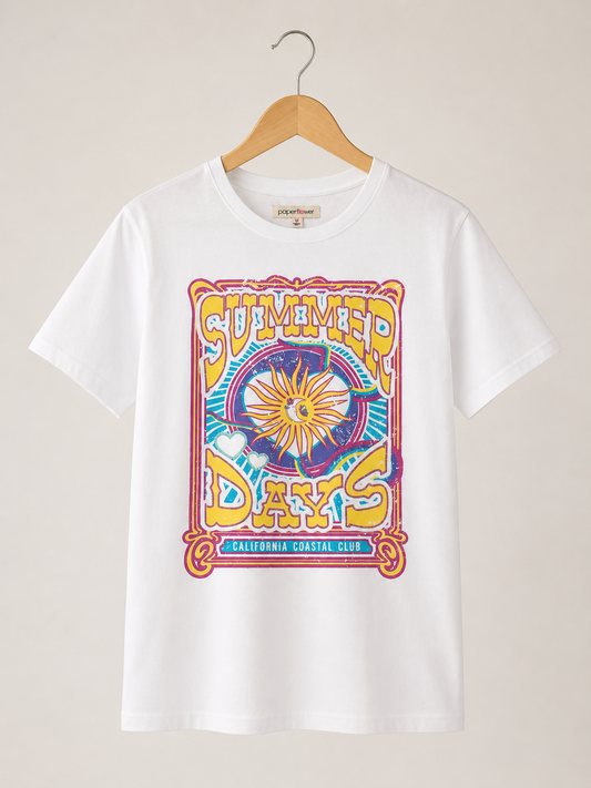 Summer Days Girl T-Shirt