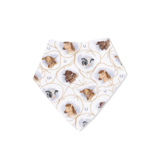 Farm Animals Bandana Bib