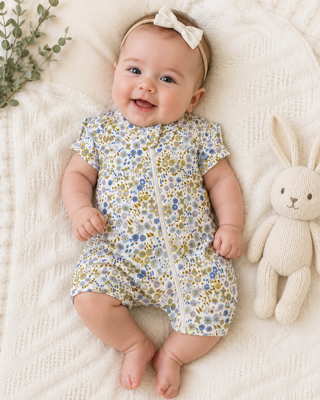 Little Meadow Boyleg Zipsuit