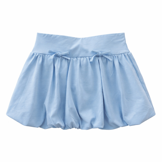 Clear Sky Bubble Skort with Bows
