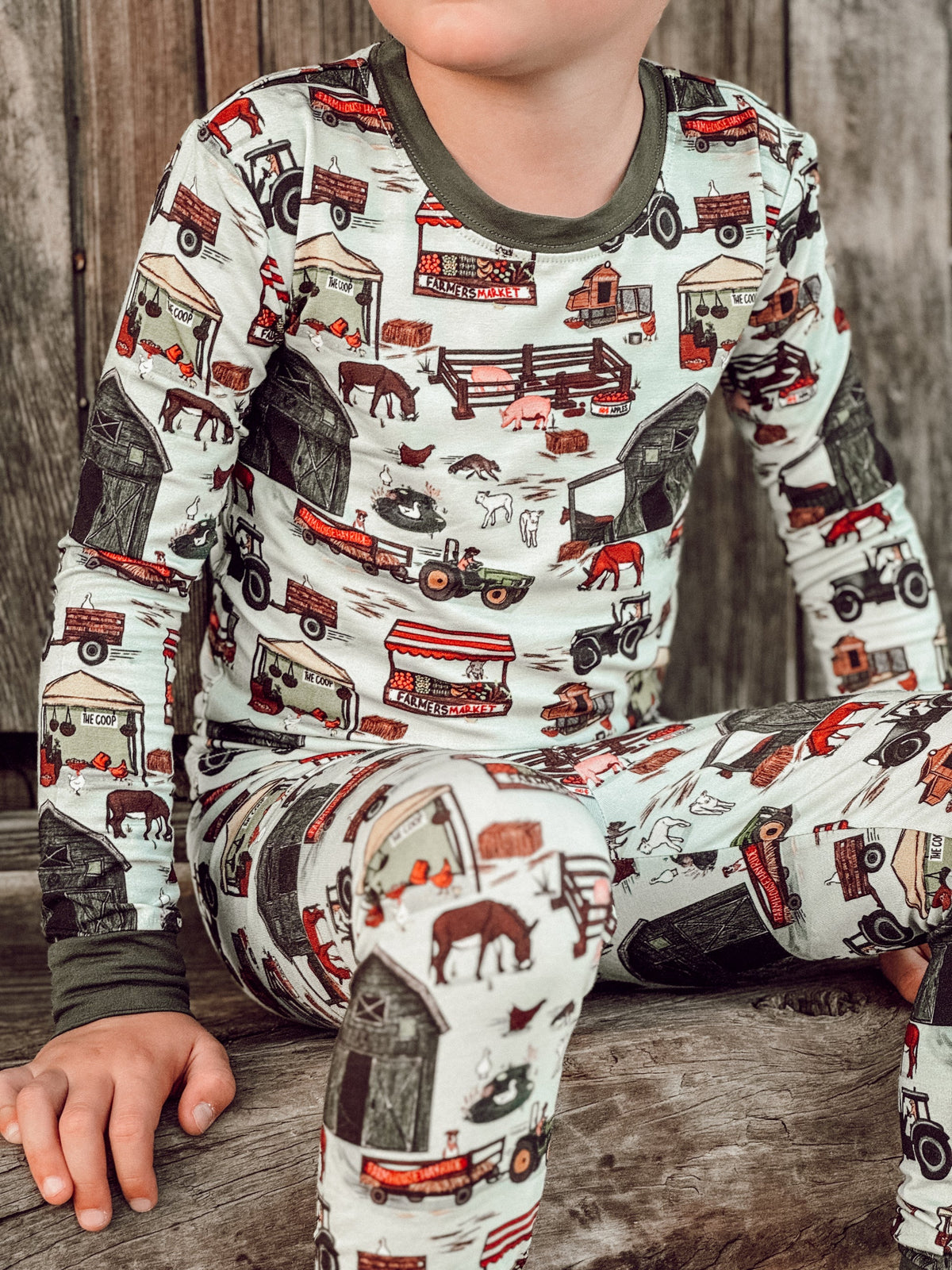 Farm Fresh 2 Piece PJ Set