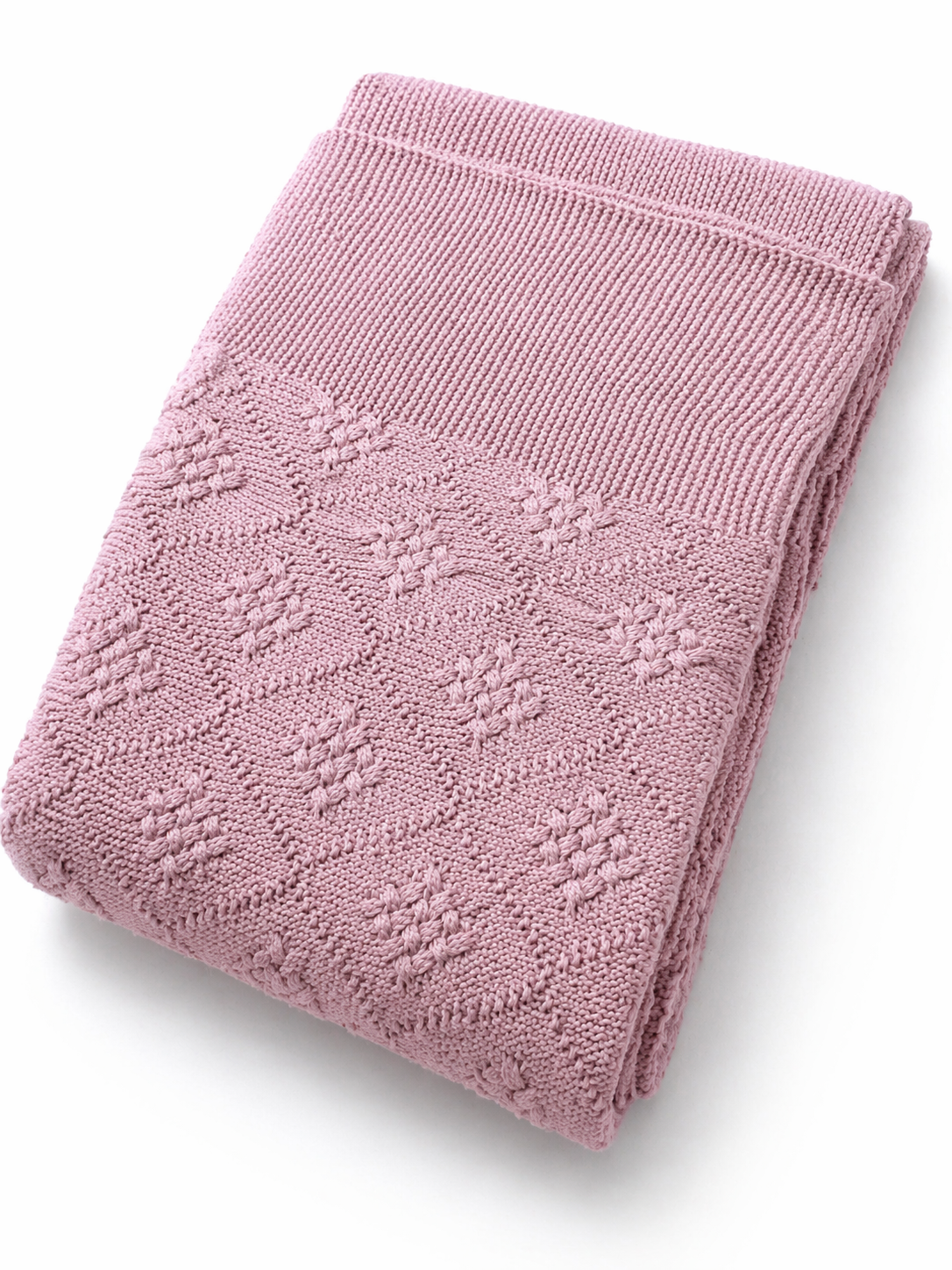 Sugar Pink Cotton Blanket