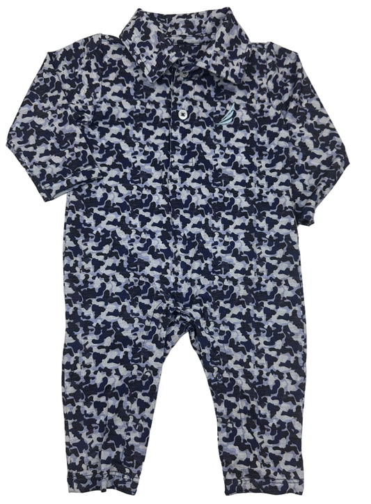 Banks Camo Blue romper
