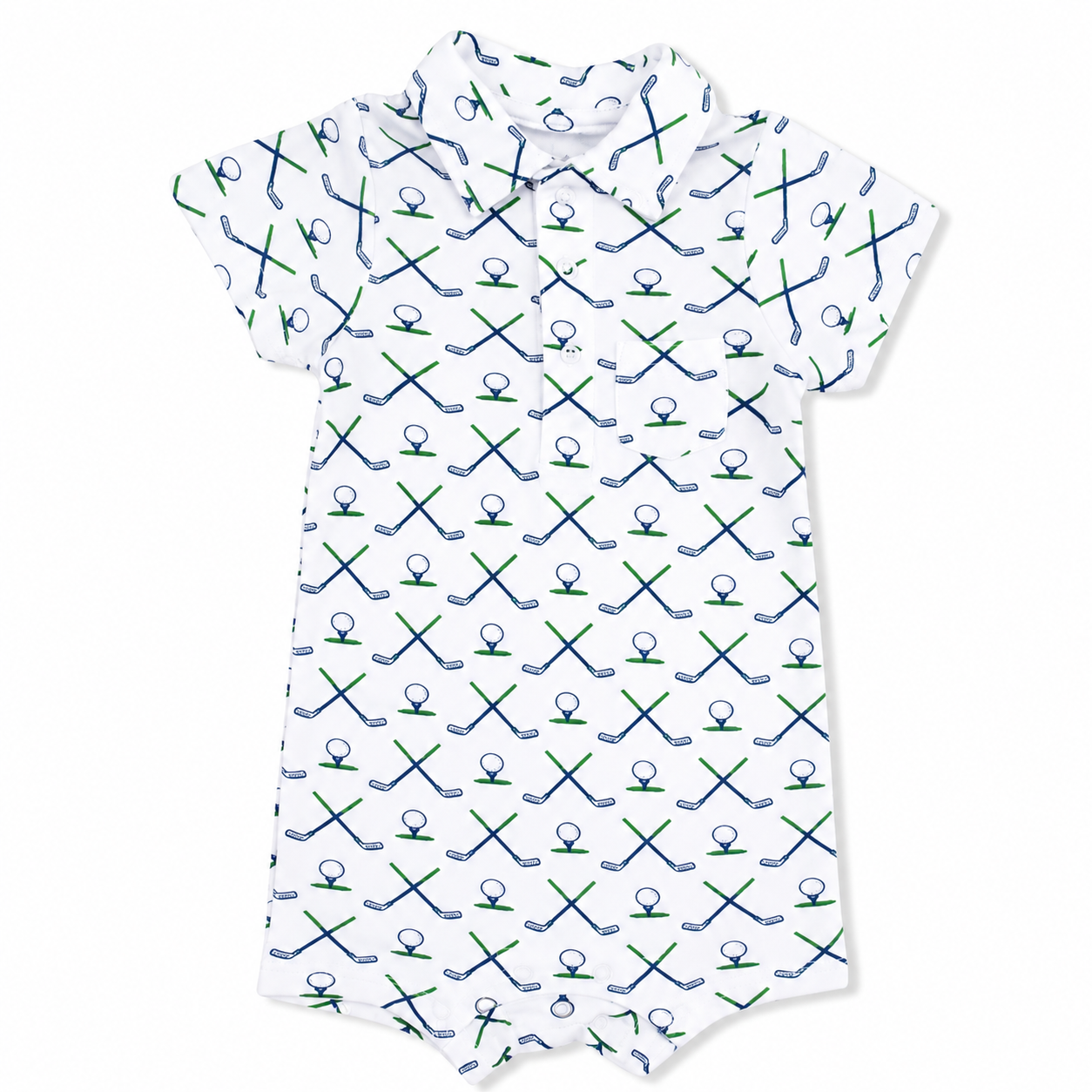 Simple Golf Polo Shortie