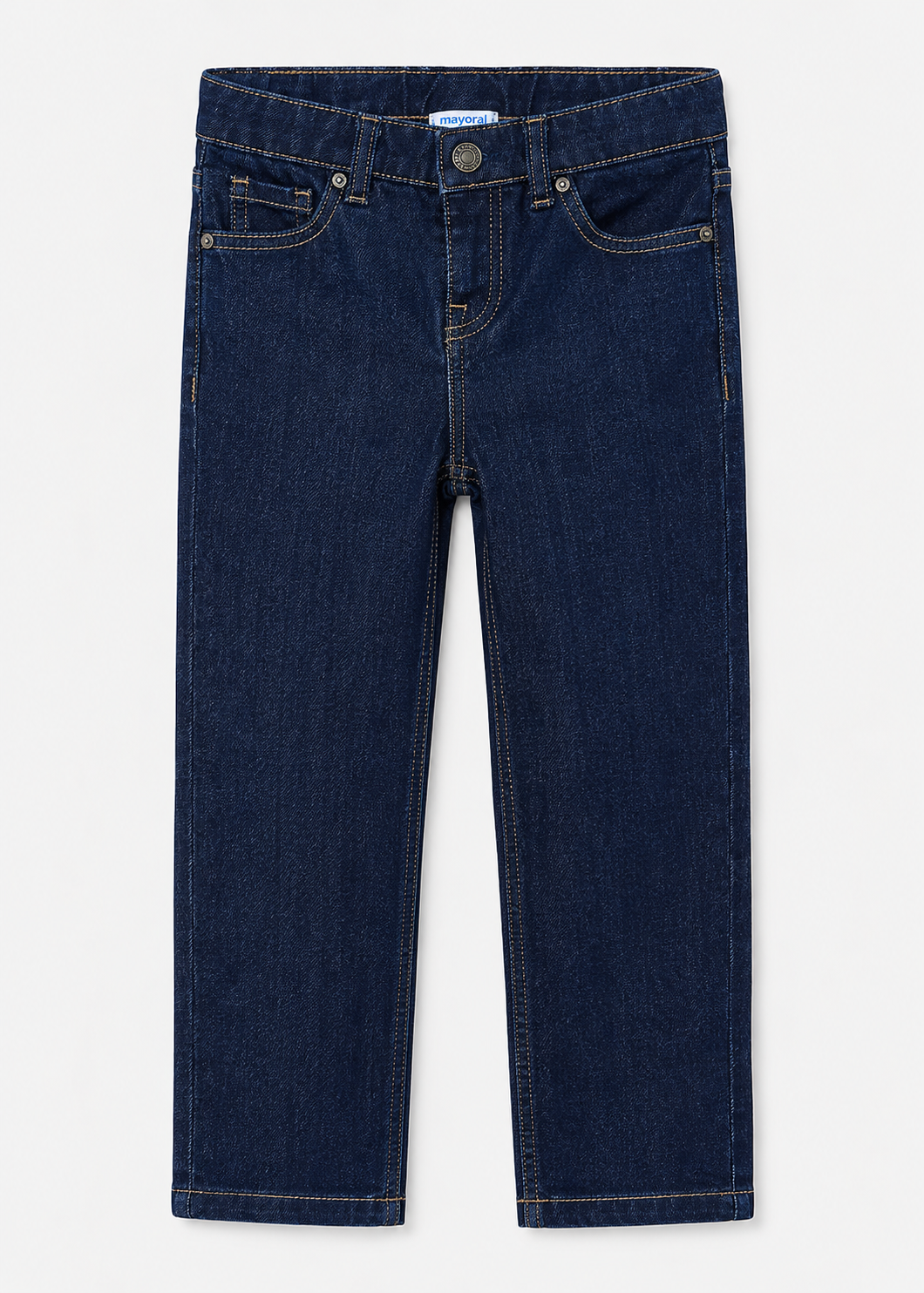 Boys Dark Indigo Wide Leg Jeans