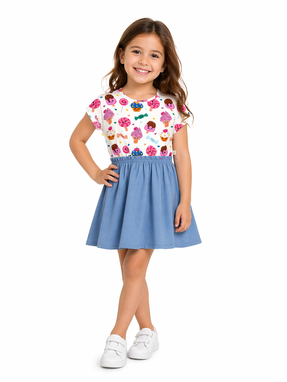 Candy Print Dress