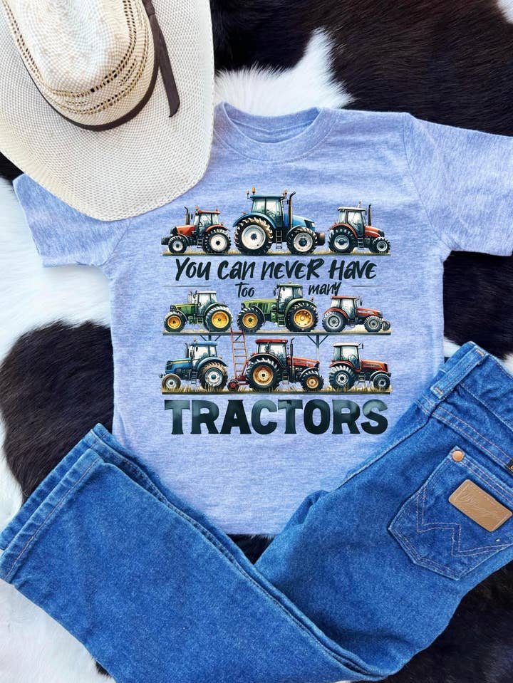 Never Too Many Tractors T-Shirt