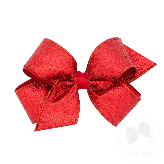 Red King Glitter Bow