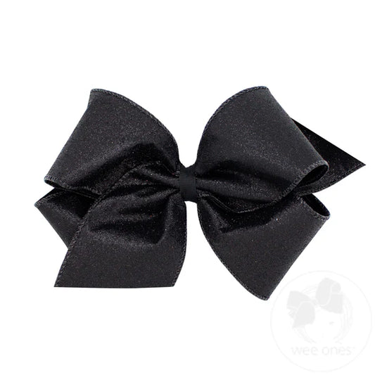 BLK King Glitter Bow