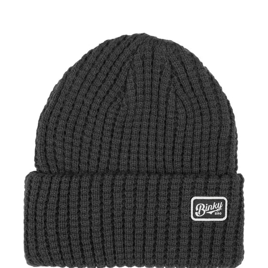 Waffle Charcoal Beanie