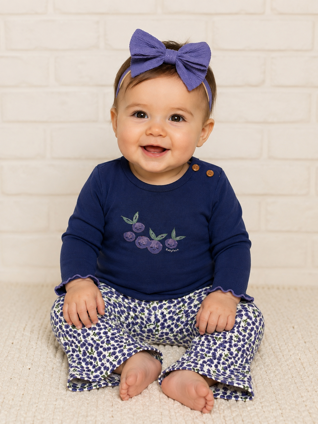 Blueberry Smiles 2pc Set