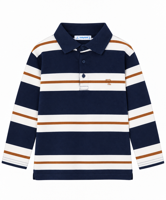 Ink Striped Polo