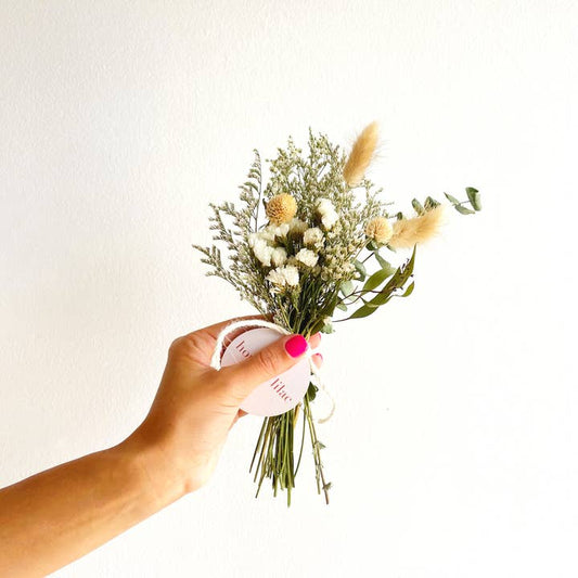 Nude & White Dried Flower Bundle