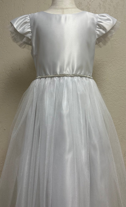 Satin Tulle Dress