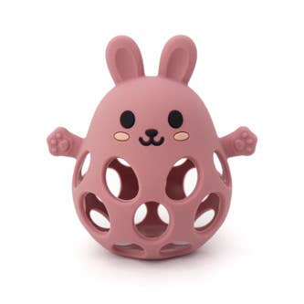 Funny Bunny 3D Silicone Teether