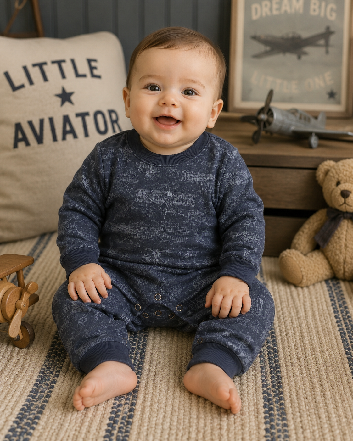 Takeoff Airplane Romper