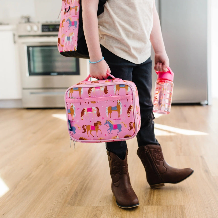 Pink Horses Lunch Box