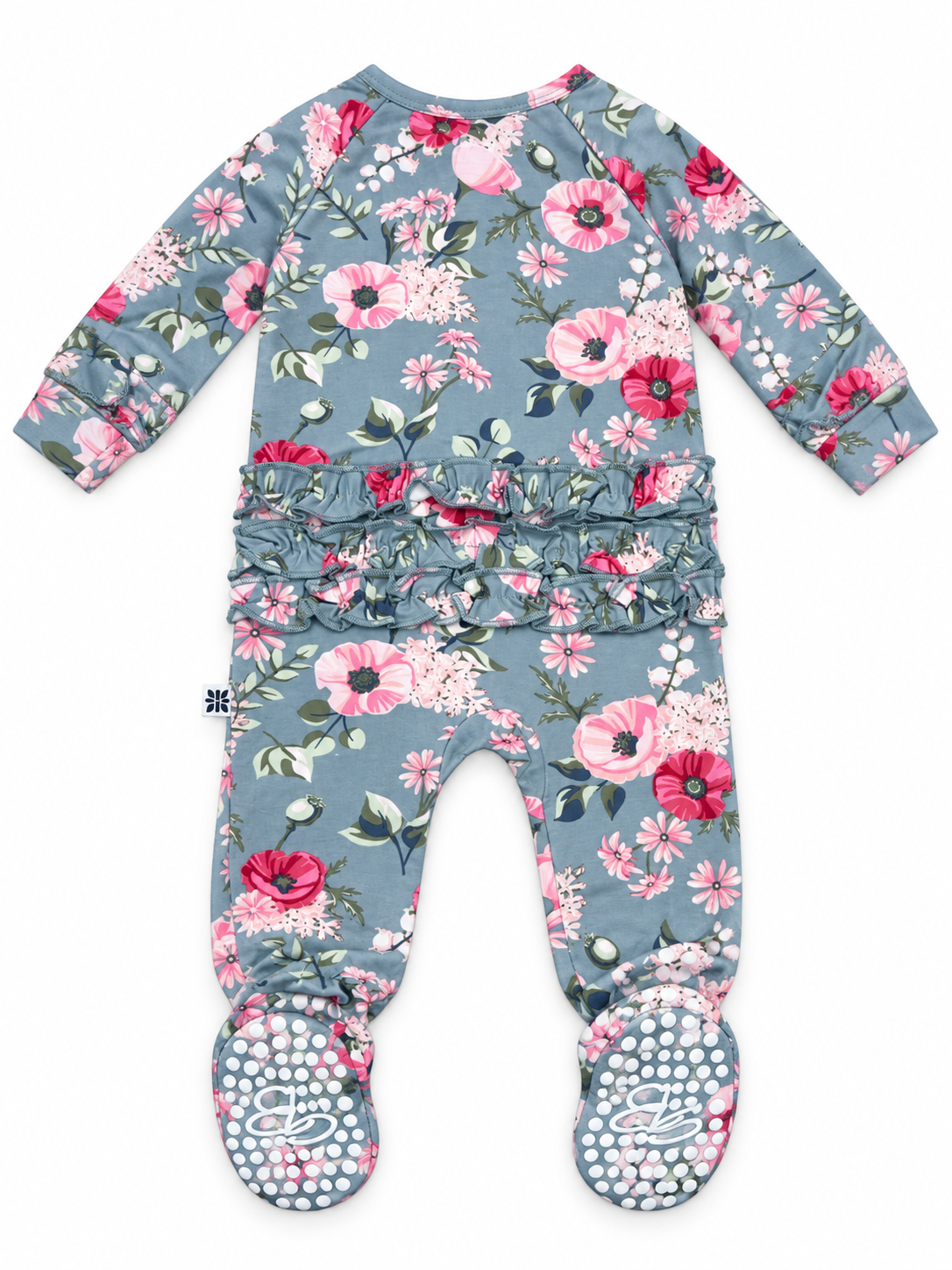 Poppie Ruffle Footie