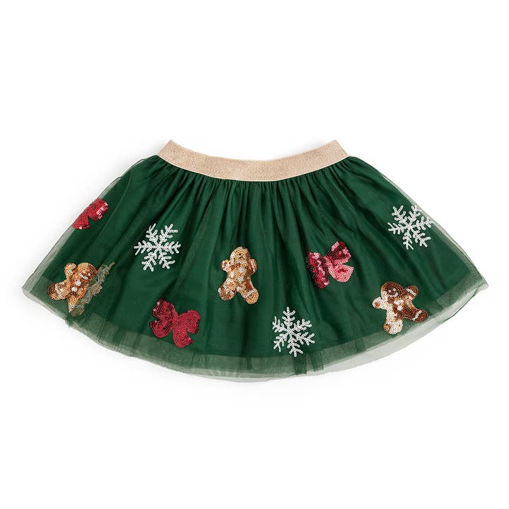 Gingerbread Sequin Christmas Tutu