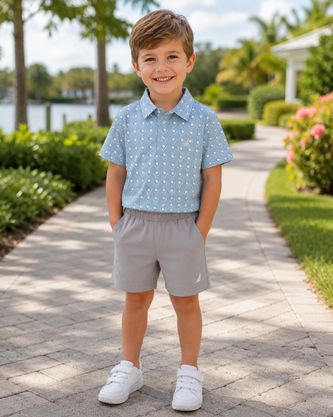 Solid Performance Khaki Short