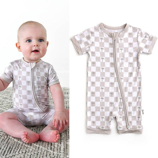 Beau Palm Tree Romper