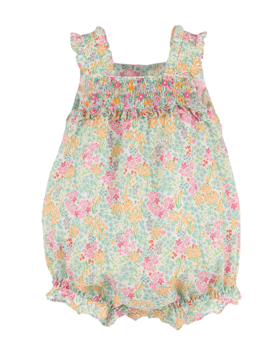 Garden Smock Pink Bubble