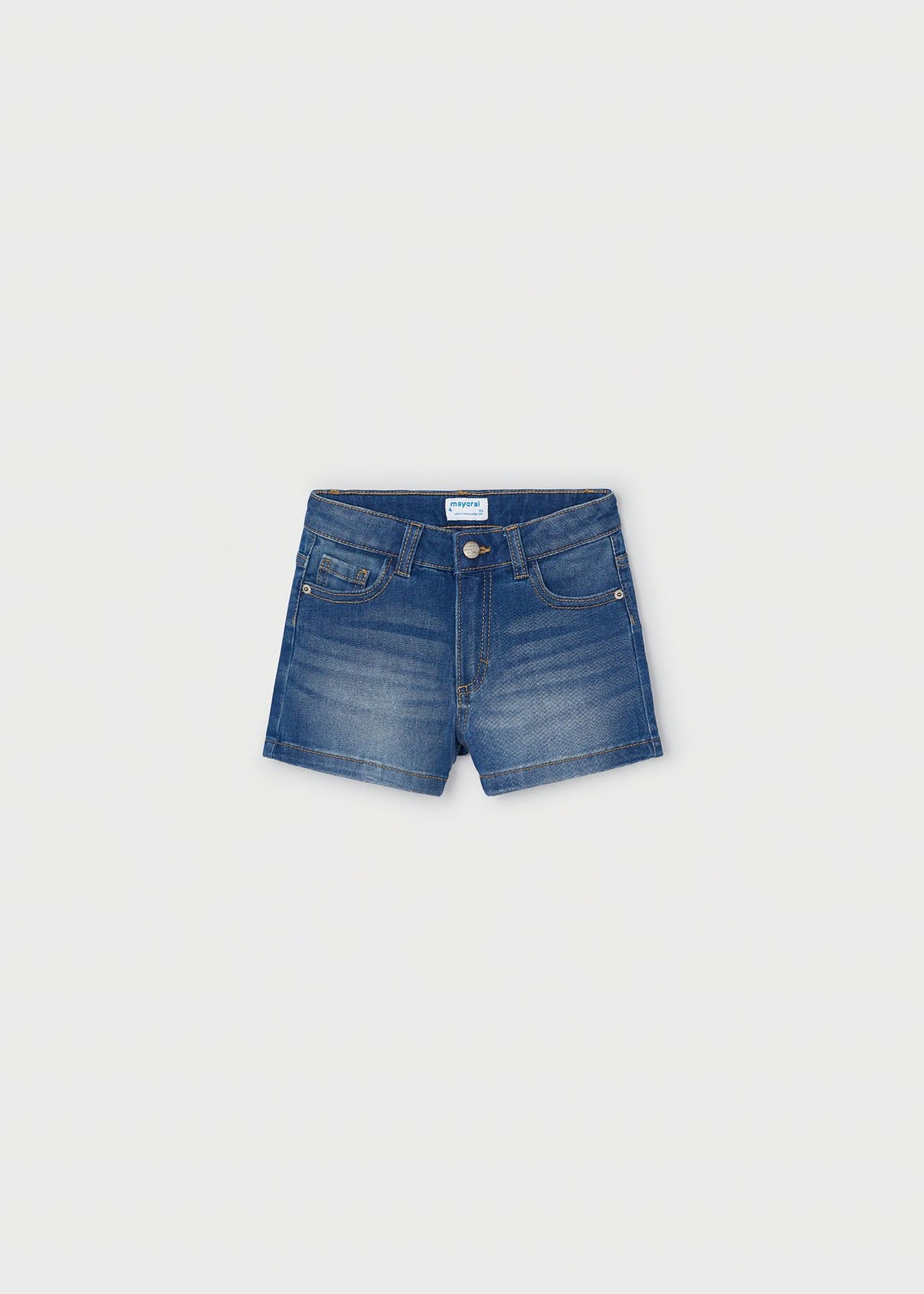 236 Girls Ecowash Denim Short