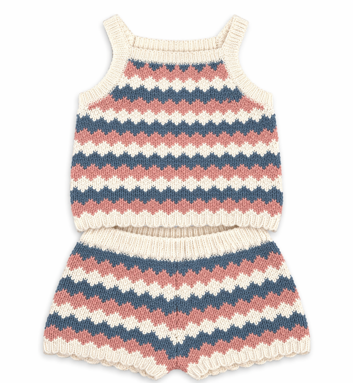 Crochet Cream Multi Color Set