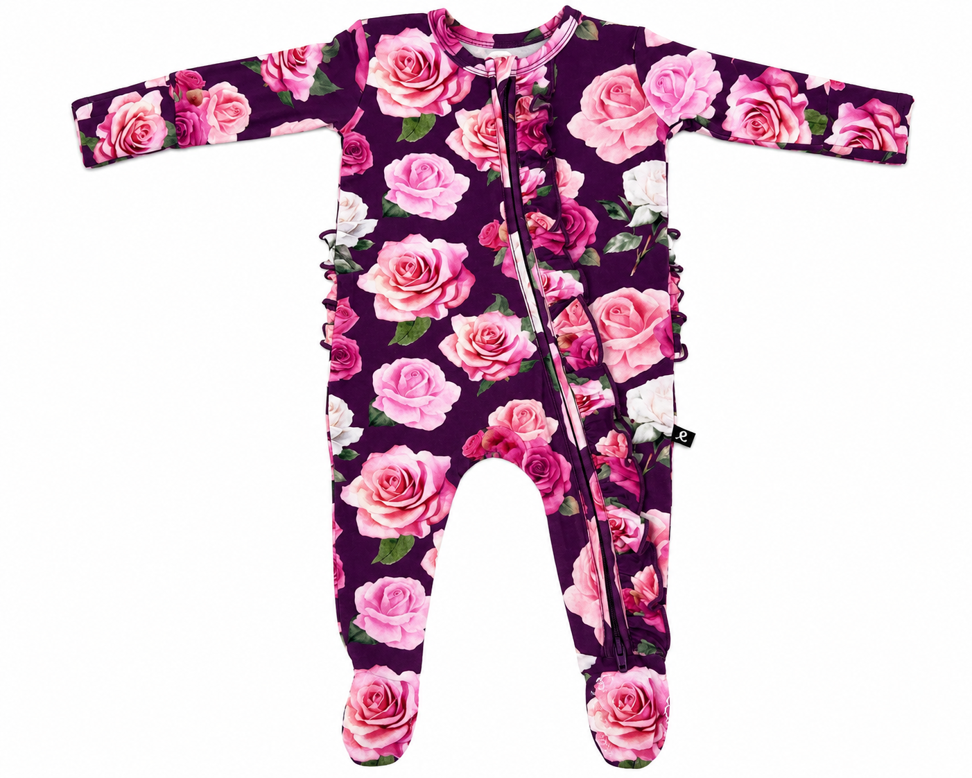 Amara Ruffled Footie
