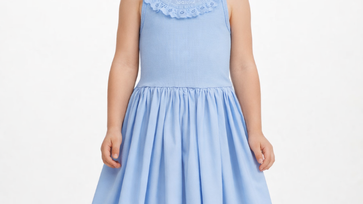 Sparkling Sea Blue Dress