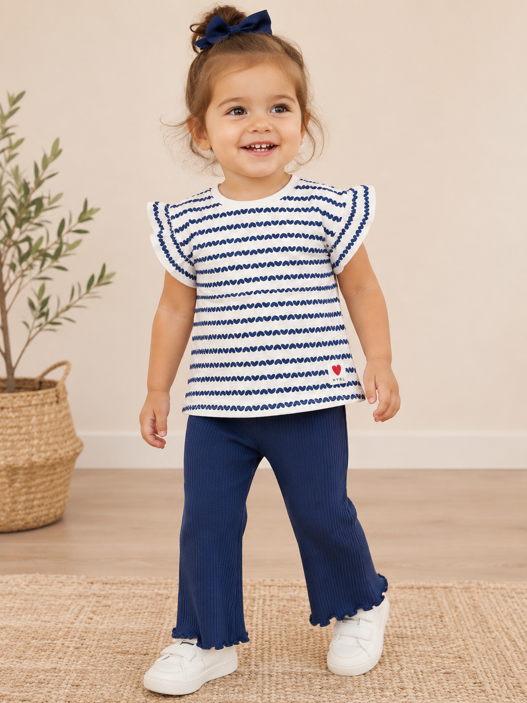Blue Hearts Top