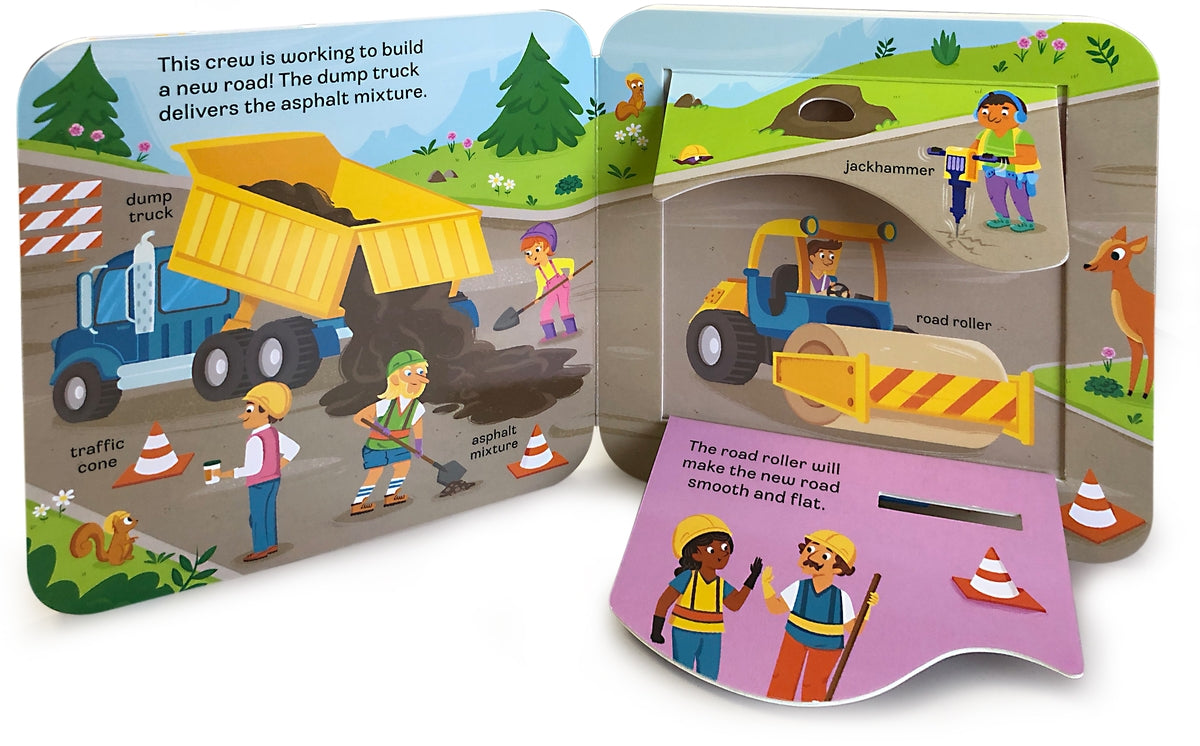 Dig Construction Flap Board Book