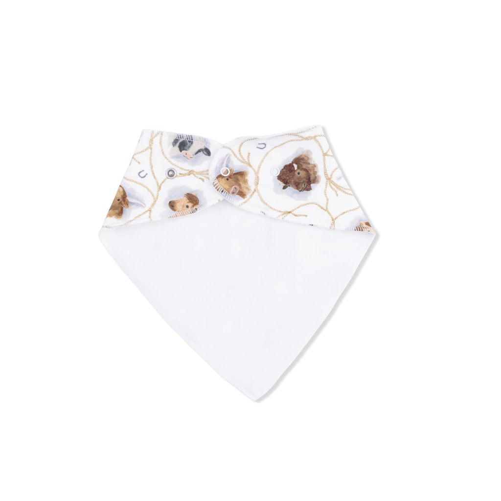 Farm Animals Bandana Bib