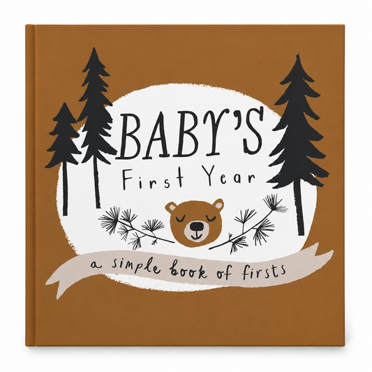 Little Camper First Year Baby Book