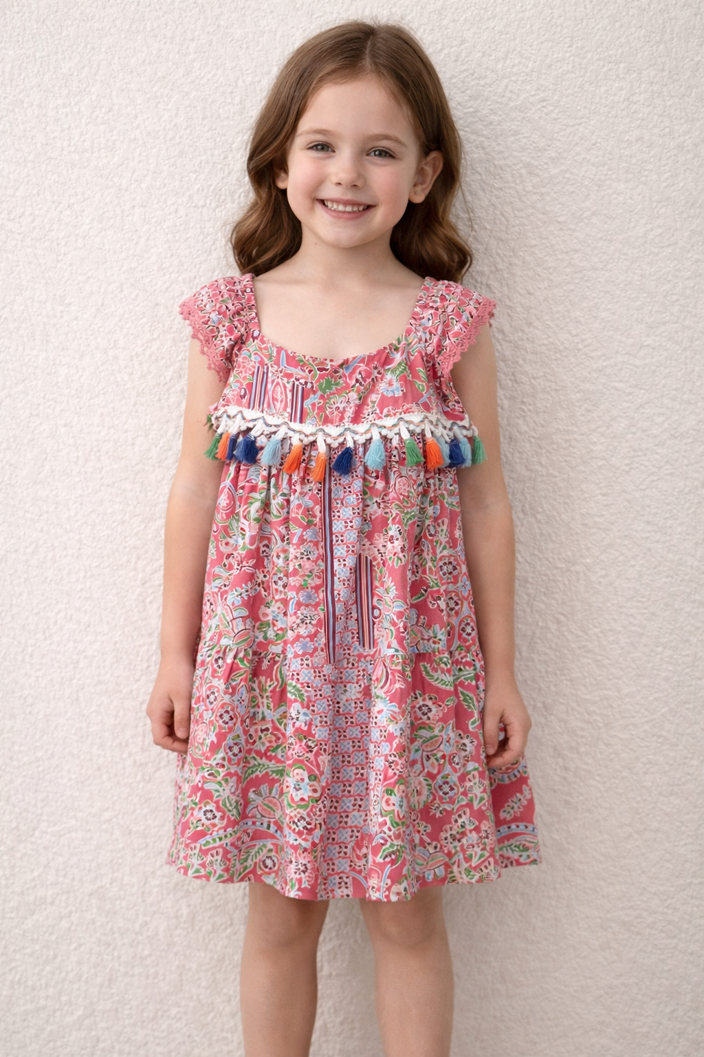 Boho Dress with Tassels