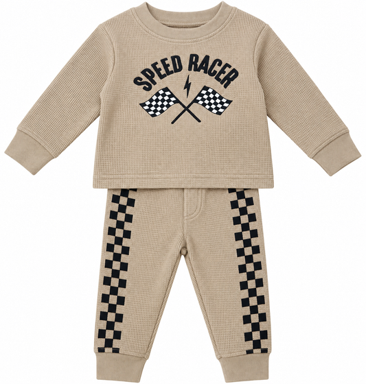 Speed Racer Checker Flags Set