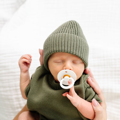 Knit Beanie Olive