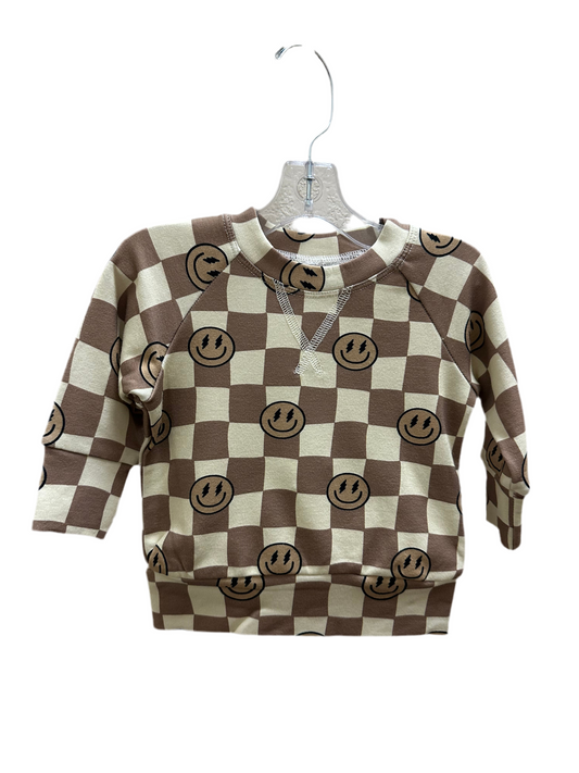 Smiley Check Sweatshirt