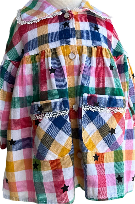 Valerie Plaid Dress