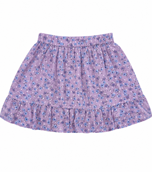 Lavender Forest Flower Skirt
