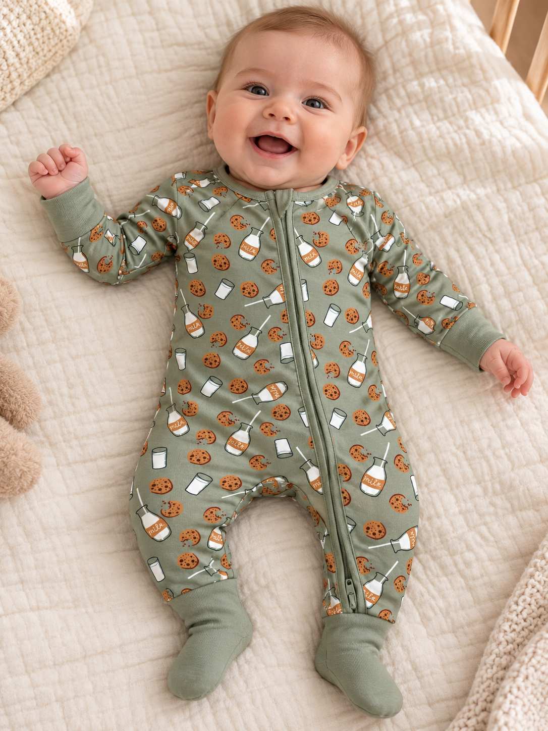 Cookies and Milk Romper