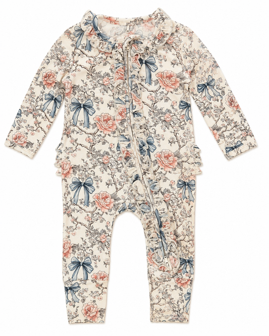 Colette Footie with Ruffle