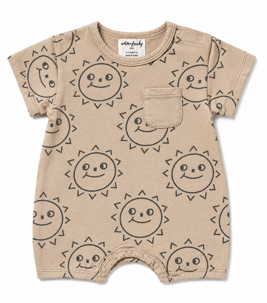 Happy Days Organic Sweat Romper