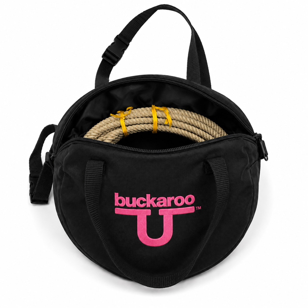 Hot Pink Buckaroo Rope Bag