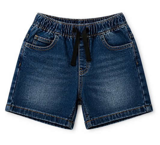 Boy Denim Short Medium Wash