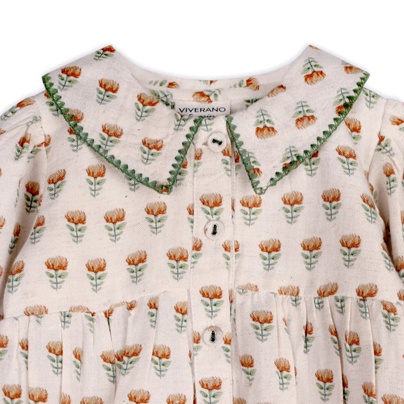 Nira Floral Romper and Headband