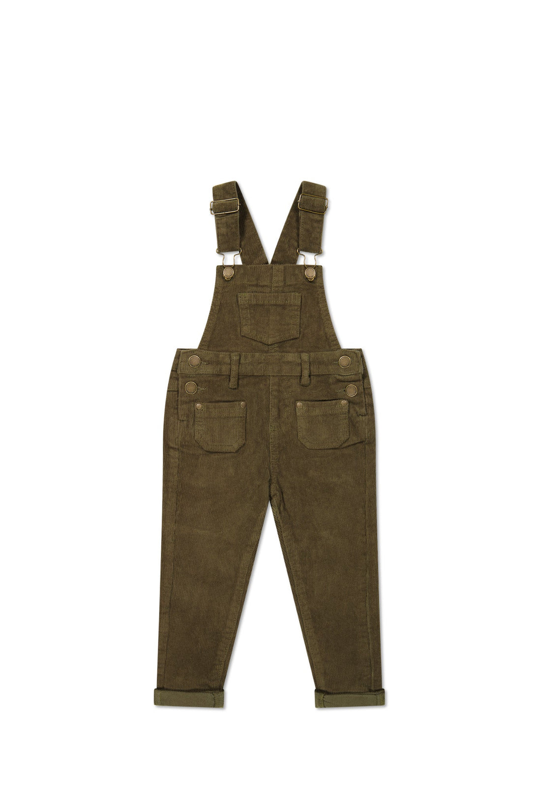 Deep Olive Arlo Cord Overall