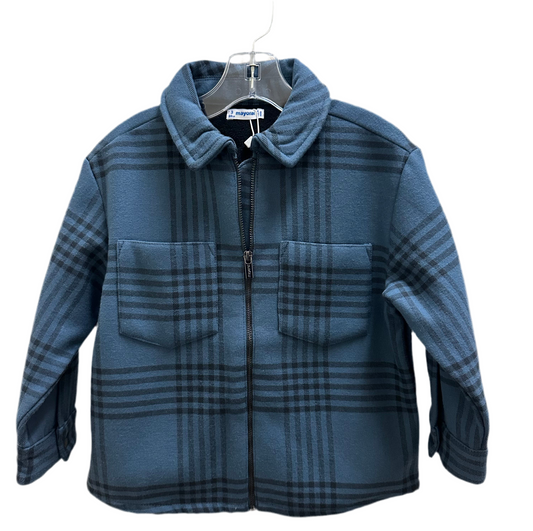 Boys Steel Checked Jacket