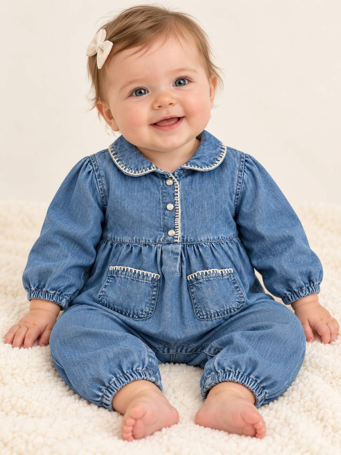 Dove Denim Overalls
