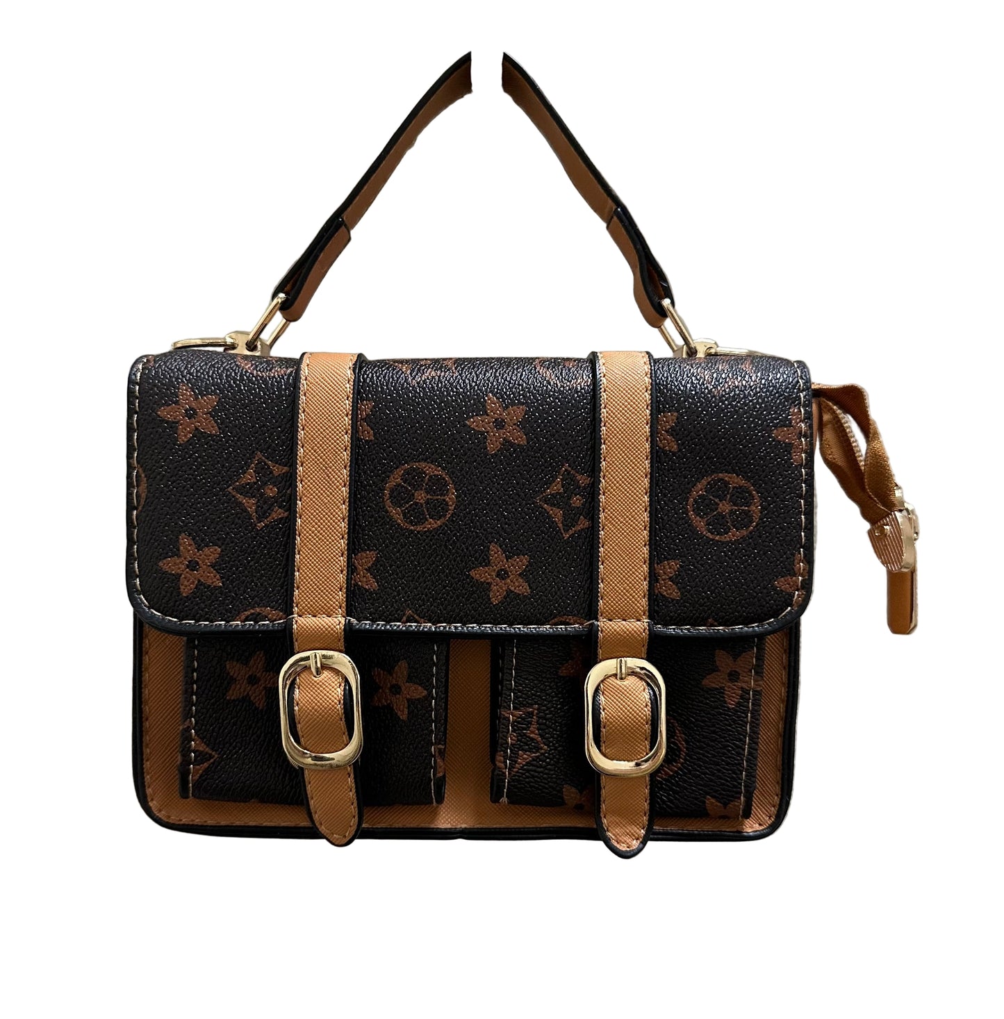 Brown Tan Stachel Purse